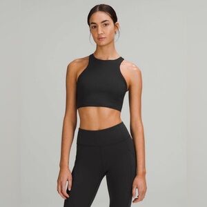 Lululemon Mesh Back Train Sports Bra Black size 4